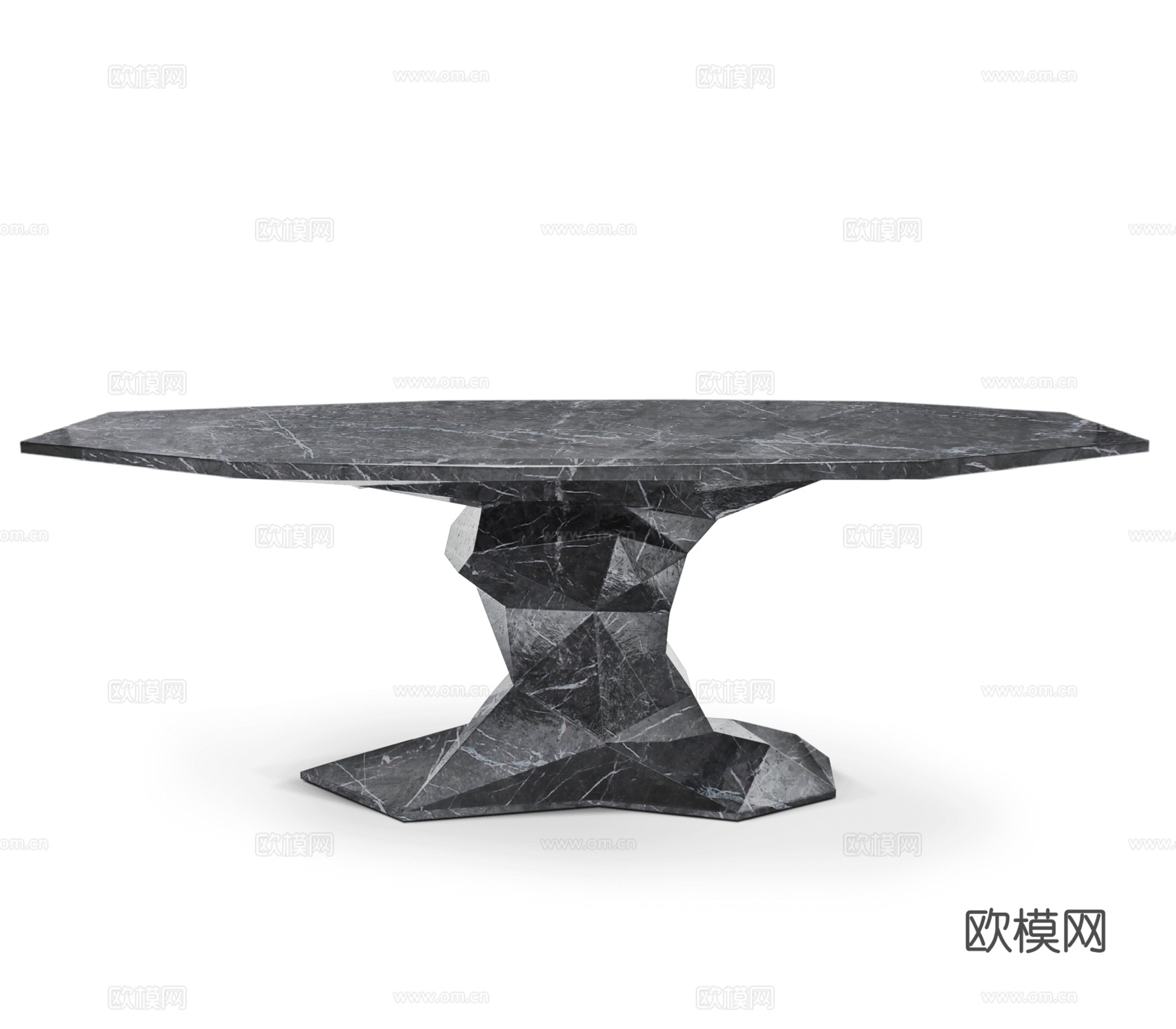 BOCA DOLOBO 意式餐桌3d模型下载（渲染图2）