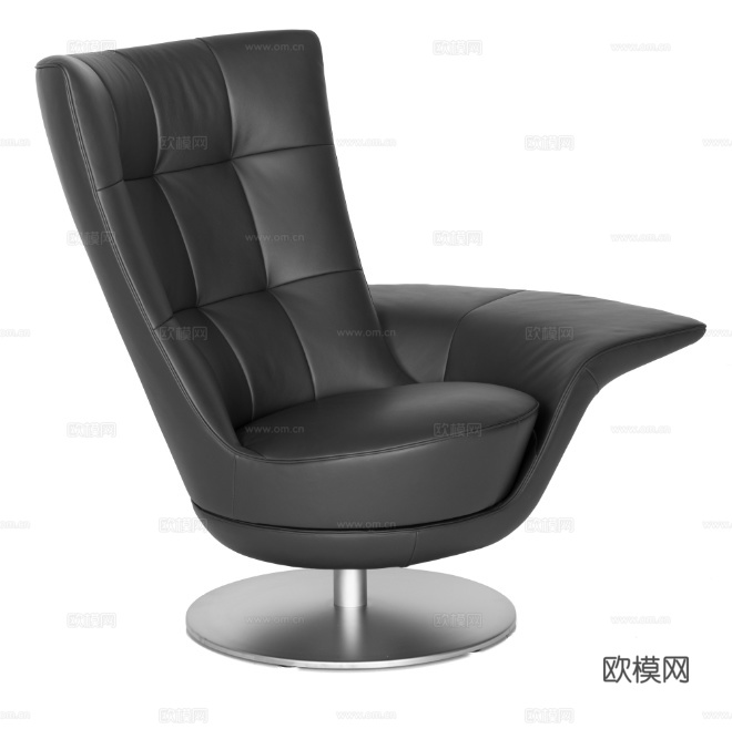 de Sede 沙发椅 老板椅3d模型下载（渲染图2）