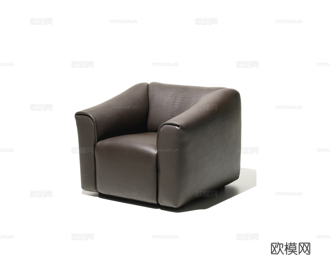 de Sede 单人沙发3d模型下载（渲染图1）