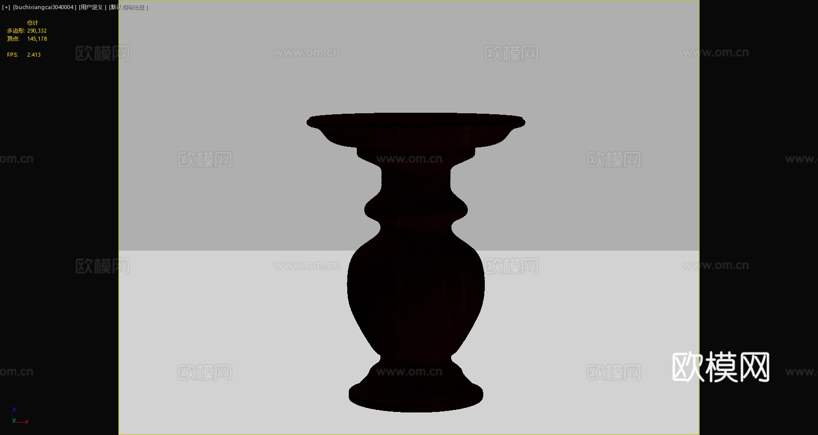 现代边几 角几 圆形角几 圆形边几 金属边几3d模型