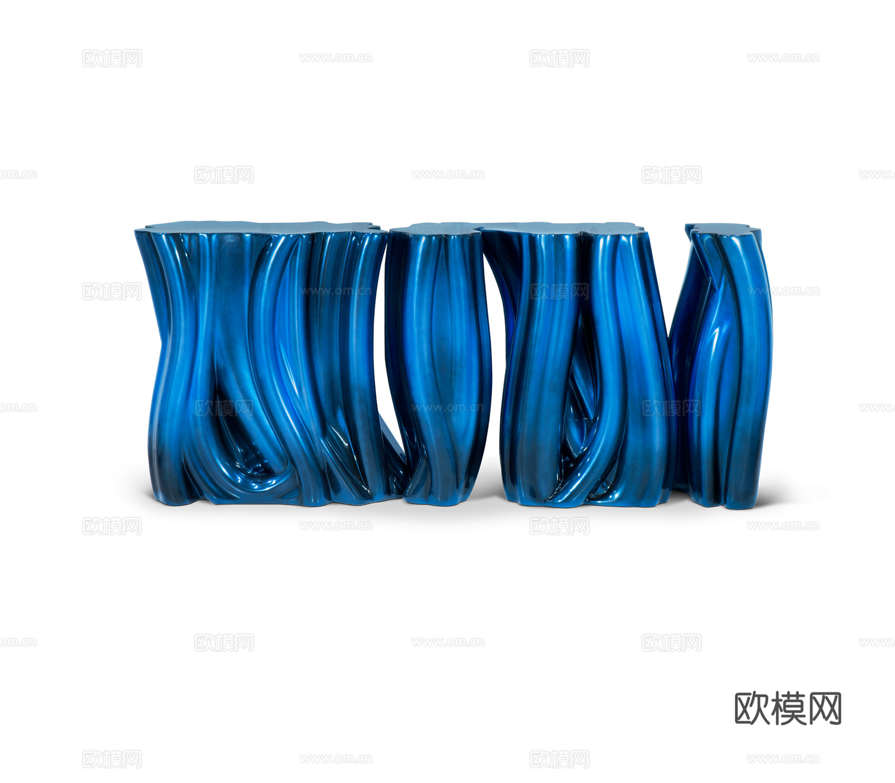 BOCA DOLOBO 意式斗柜边柜3d模型下载（渲染图1）