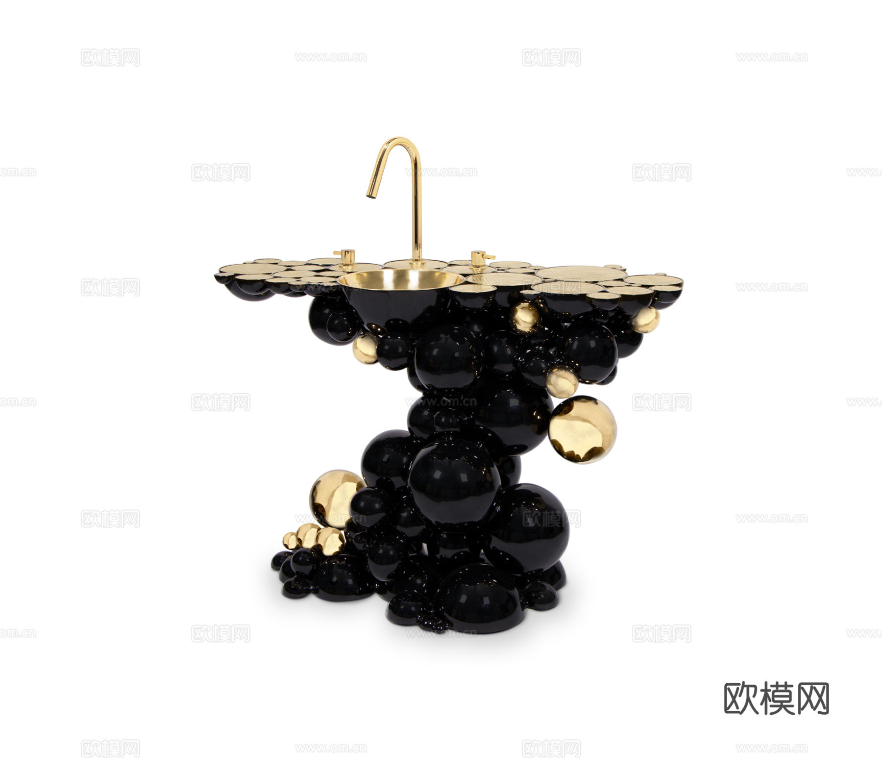 BOCA DOLOBO 意式洗手台3d模型下载（渲染图2）