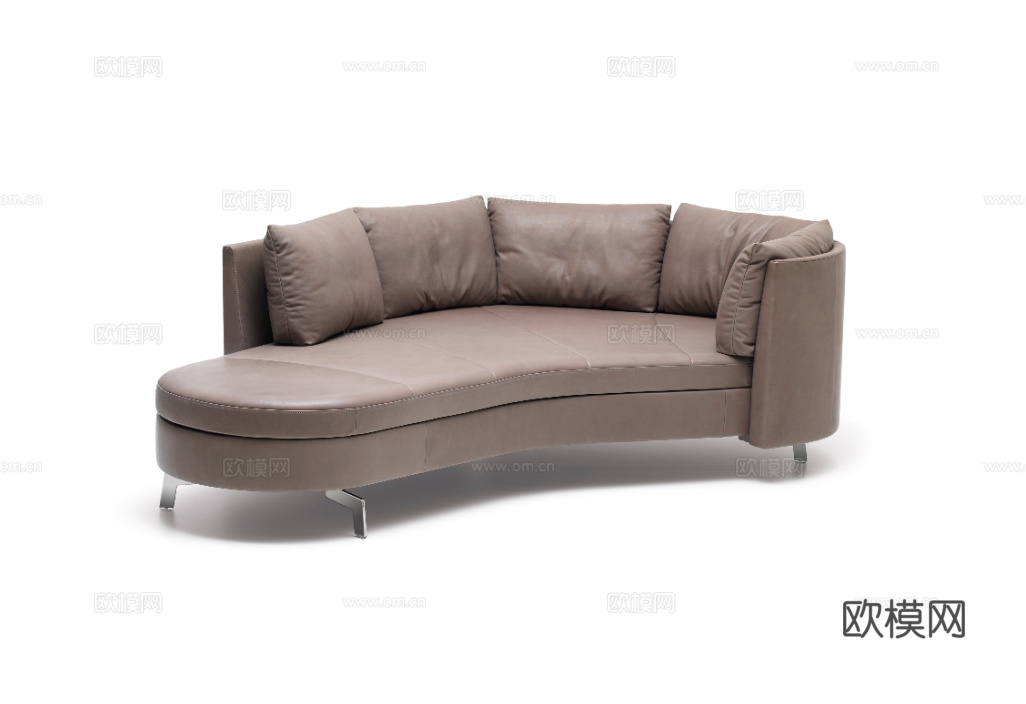de Sede 弧形沙发3d模型下载