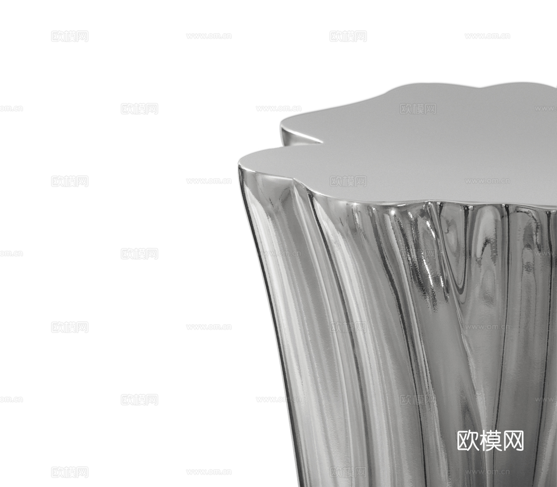 BOCA DOLOBO 意式斗柜边柜3d模型下载（渲染图4）