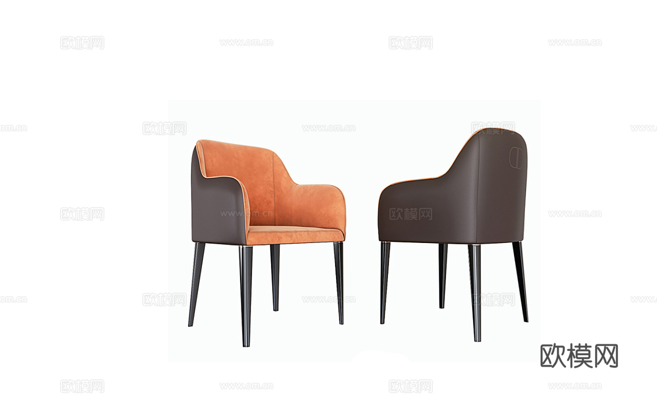 DAYTONA 意式餐椅3d模型下载（渲染图1）