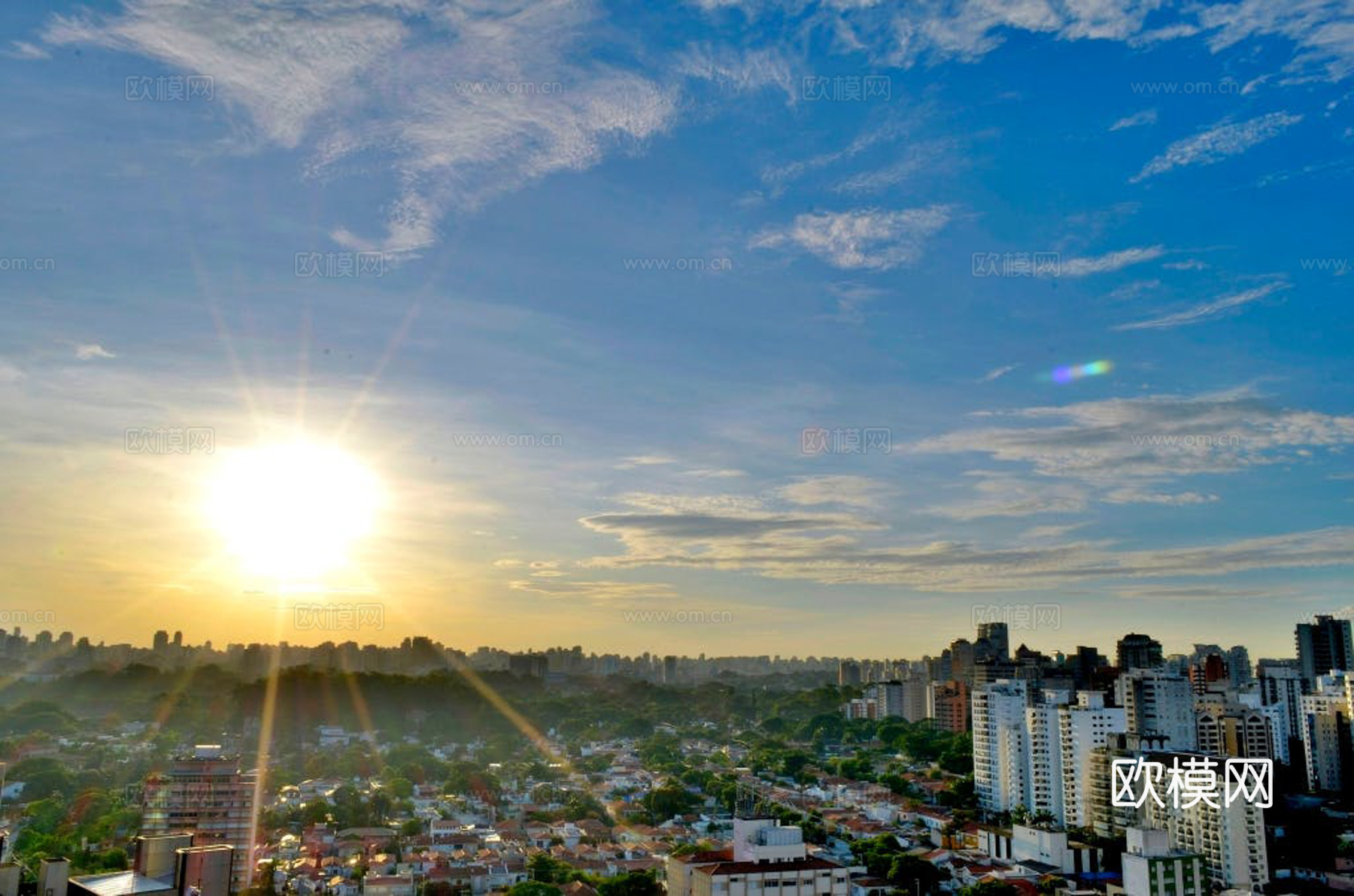 城市天空外景下载