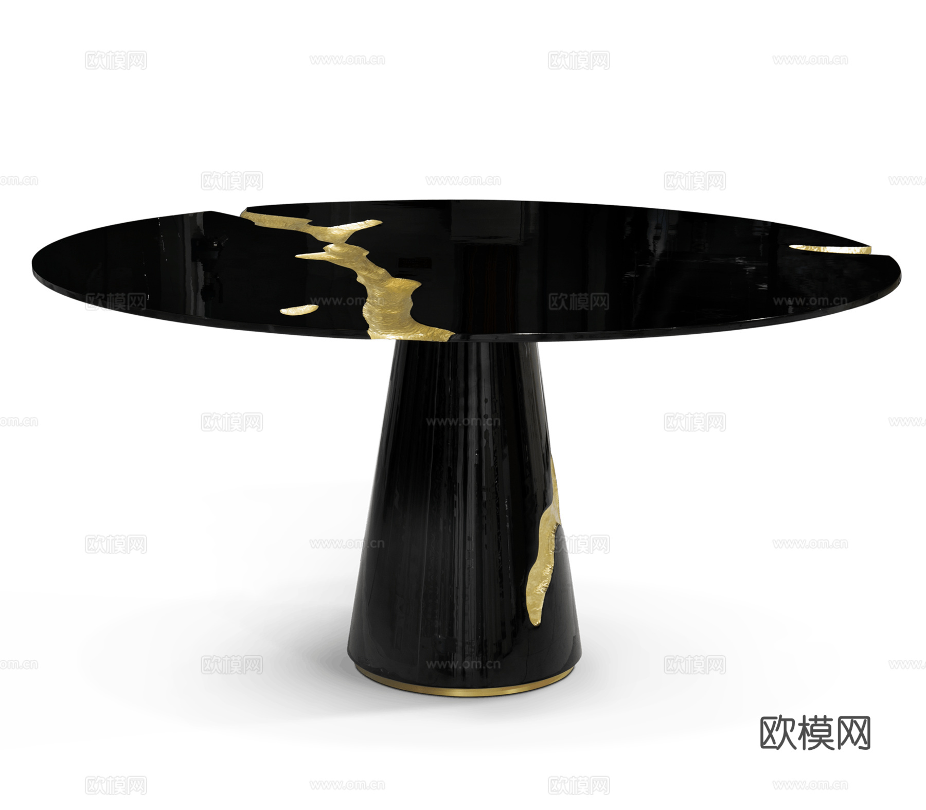 BOCA DOLOBO 意式圆餐桌3d模型下载（渲染图3）