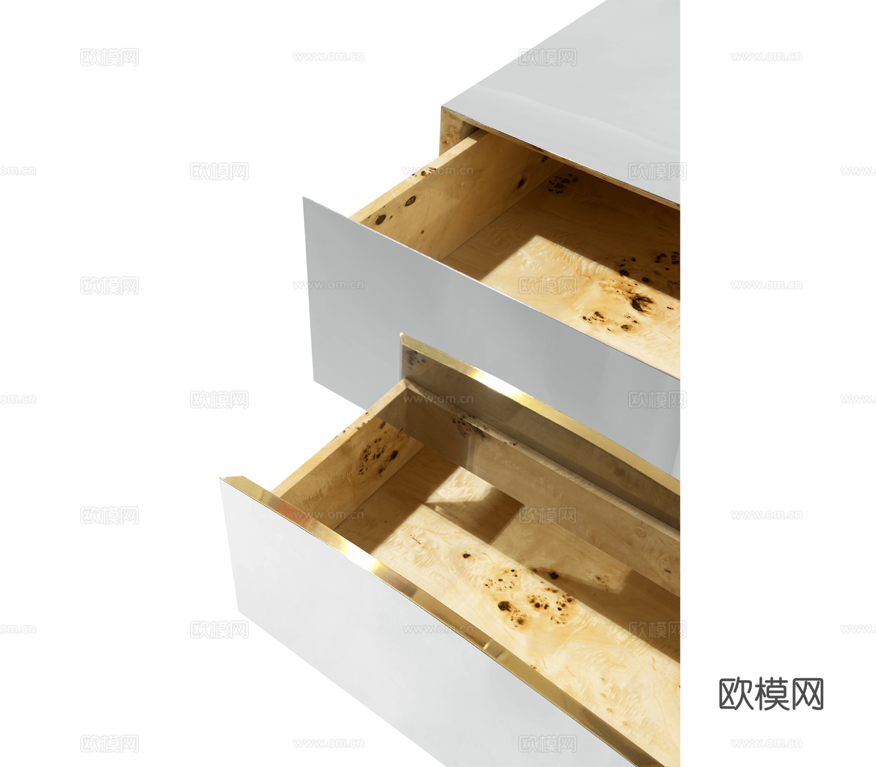 BOCA DOLOBO 意式边柜3d模型下载（渲染图5）