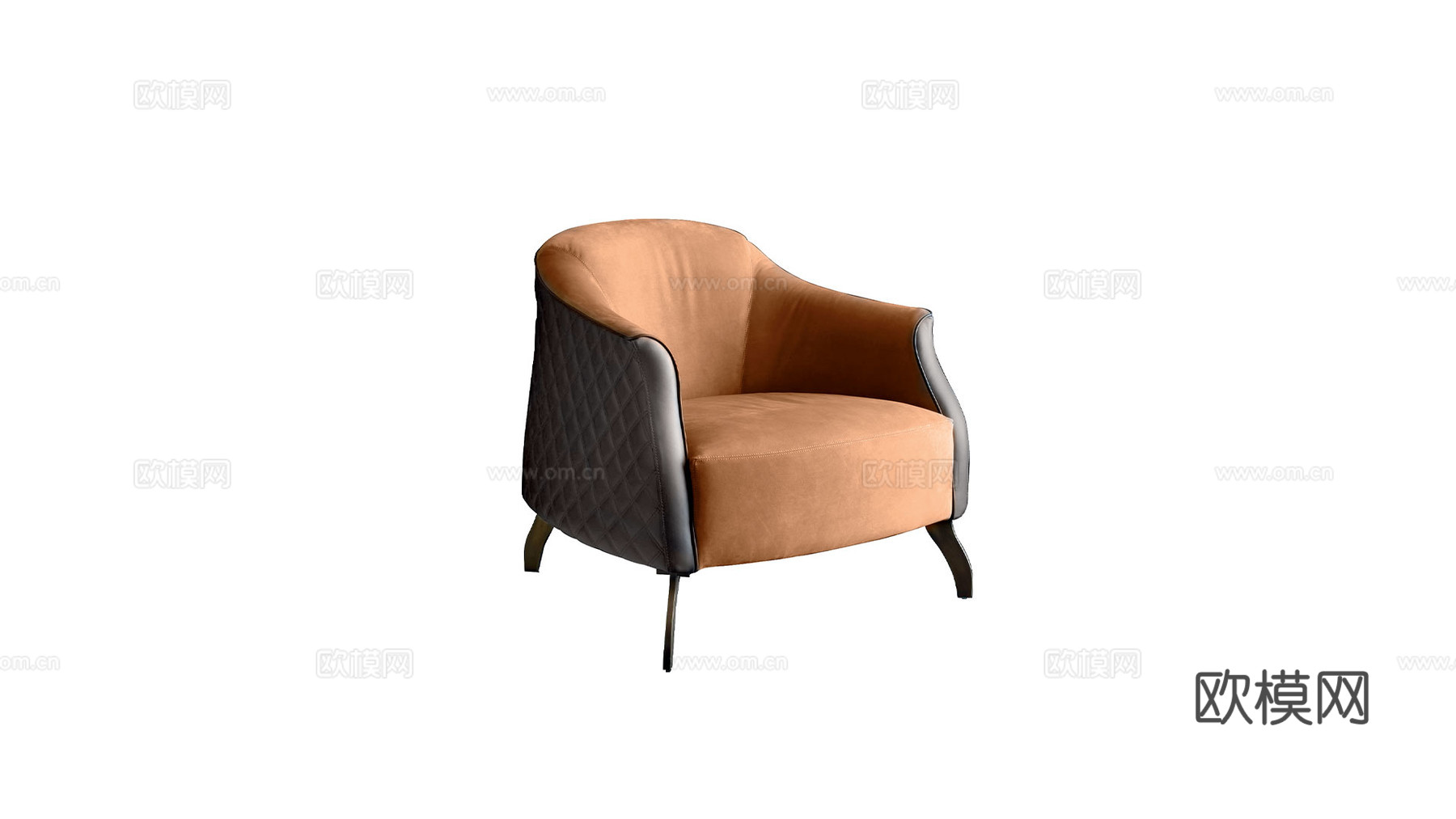 DAYTONA 单人沙发3d模型下载（渲染图1）