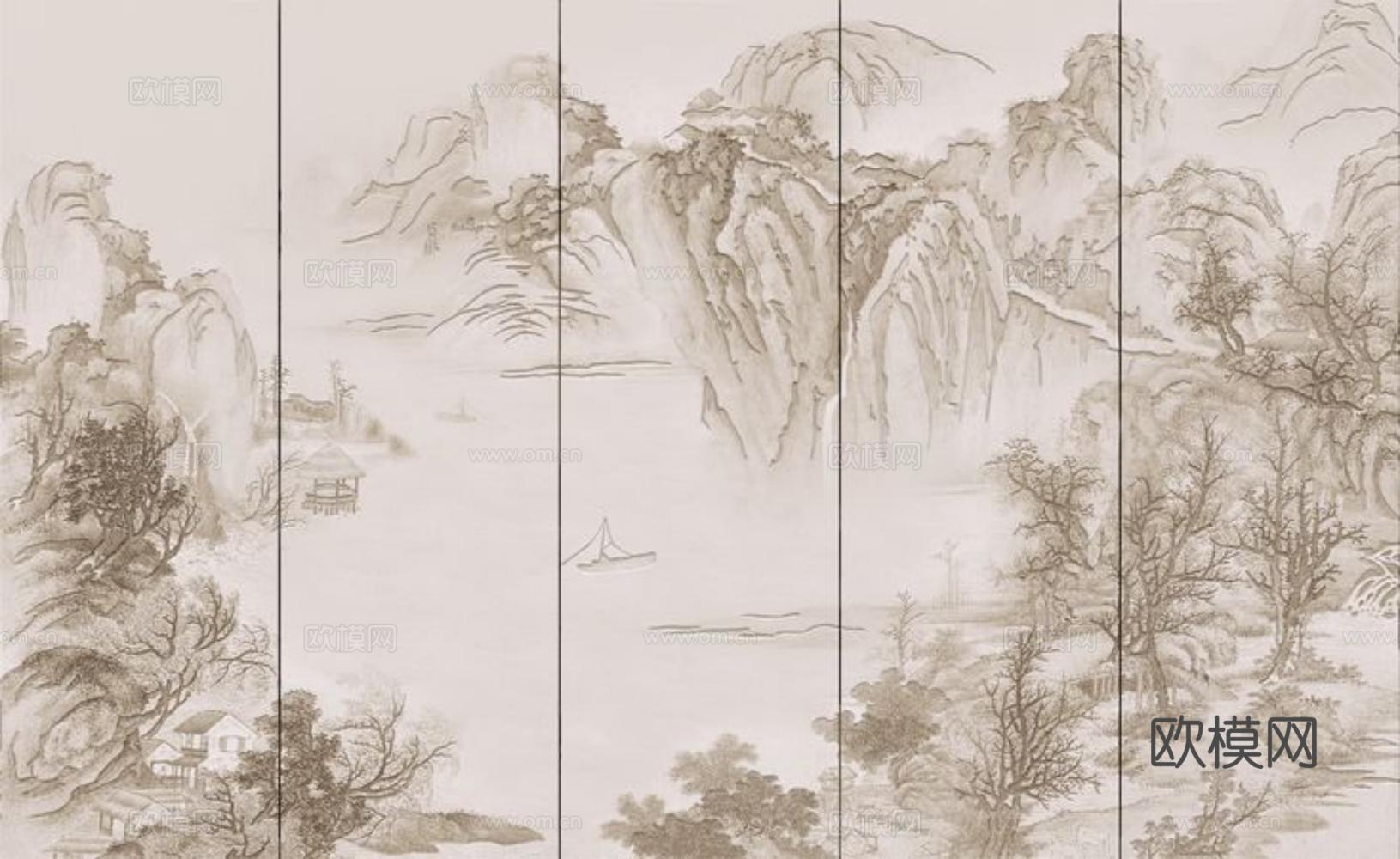 新中式壁纸