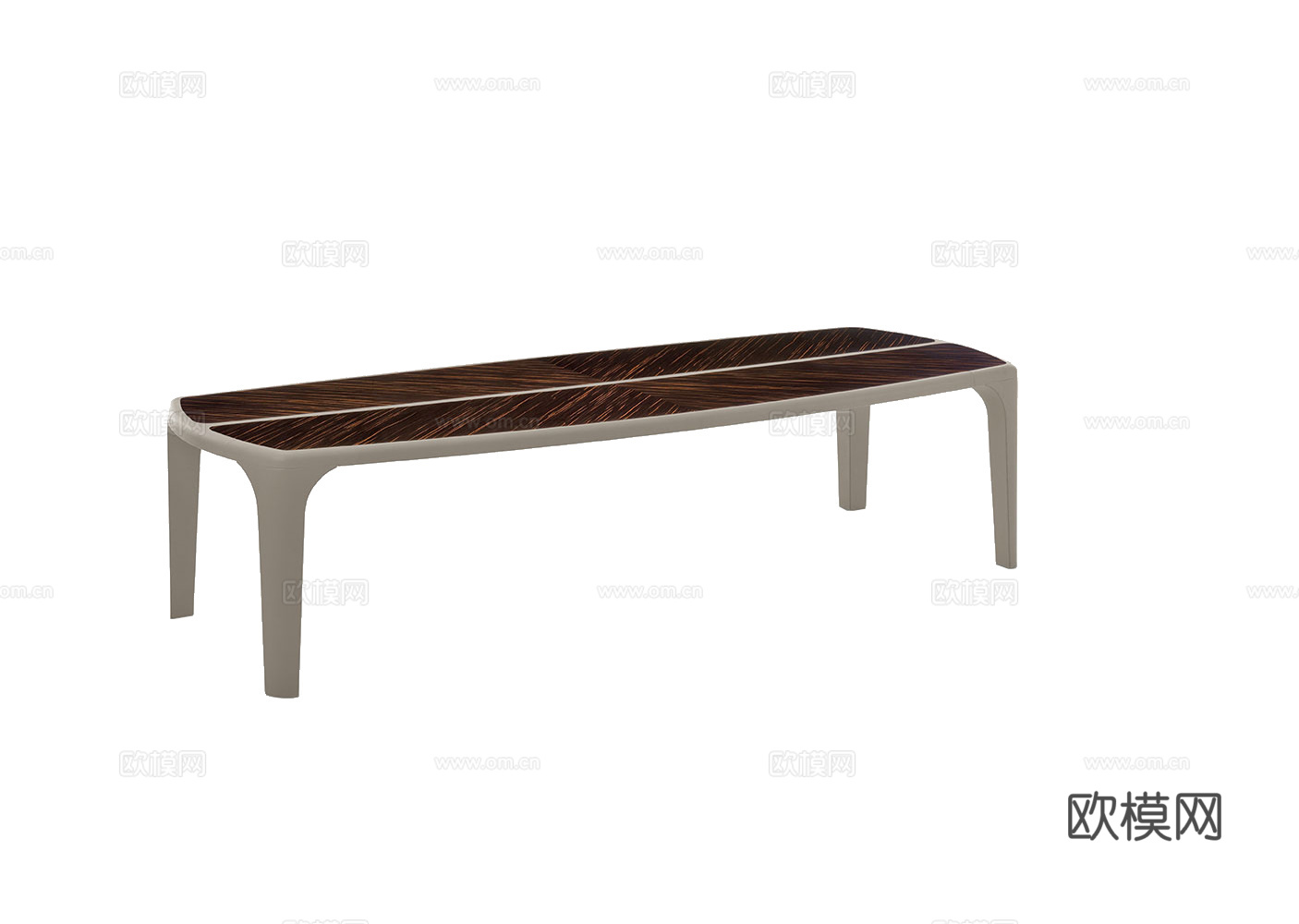 BENTLEY 意式餐桌3d模型下载（渲染图1）