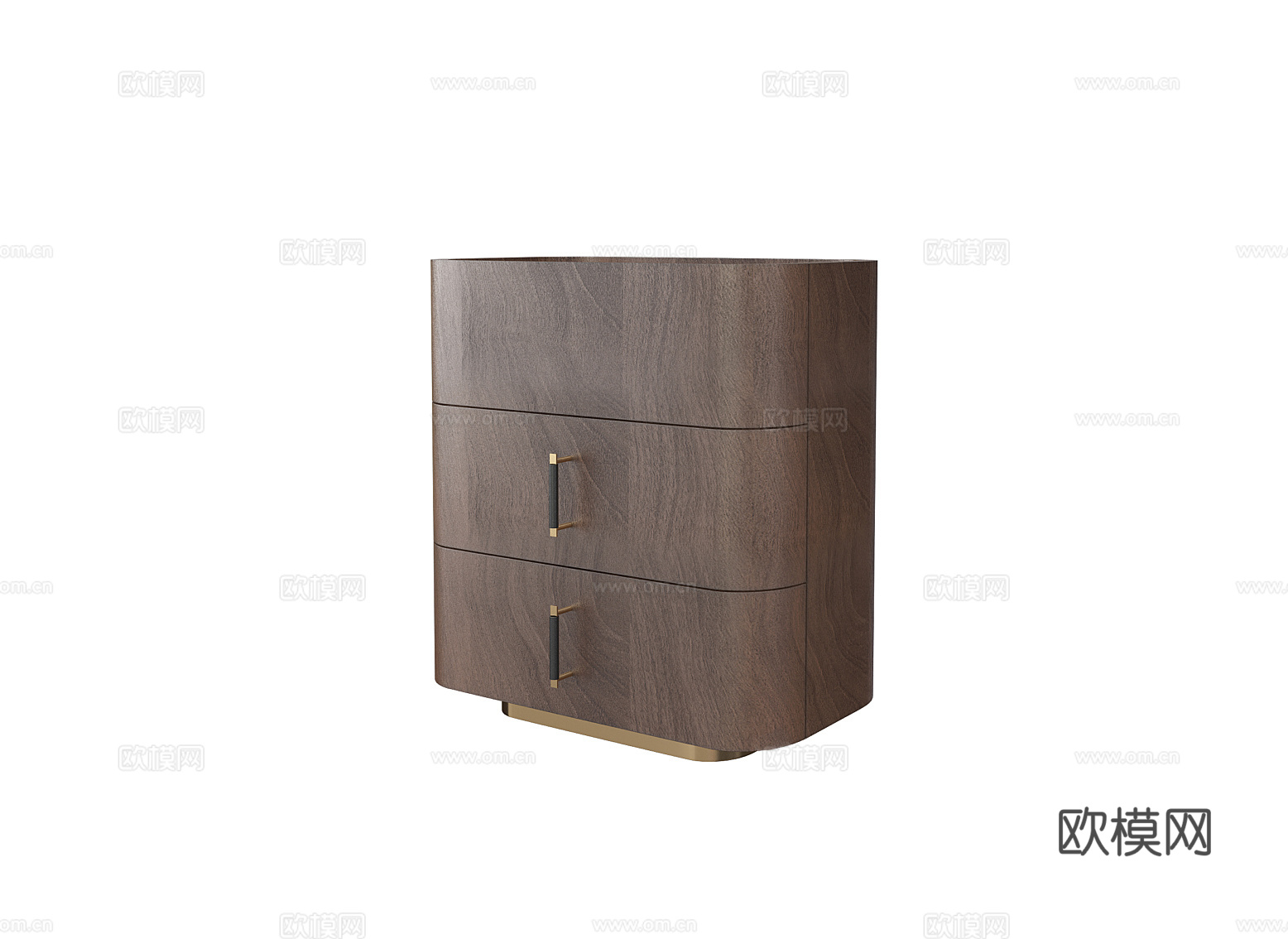 DAYTONA 意式床头柜3d模型下载（渲染图1）