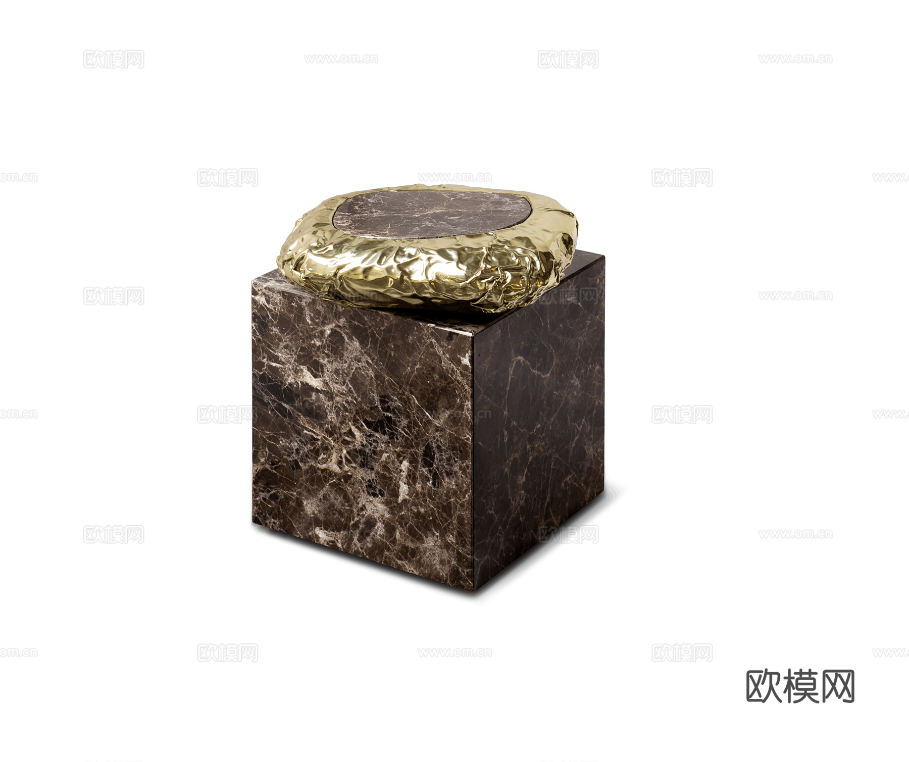 BOCA DOLOBO 意式边几角几3d模型下载（渲染图1）