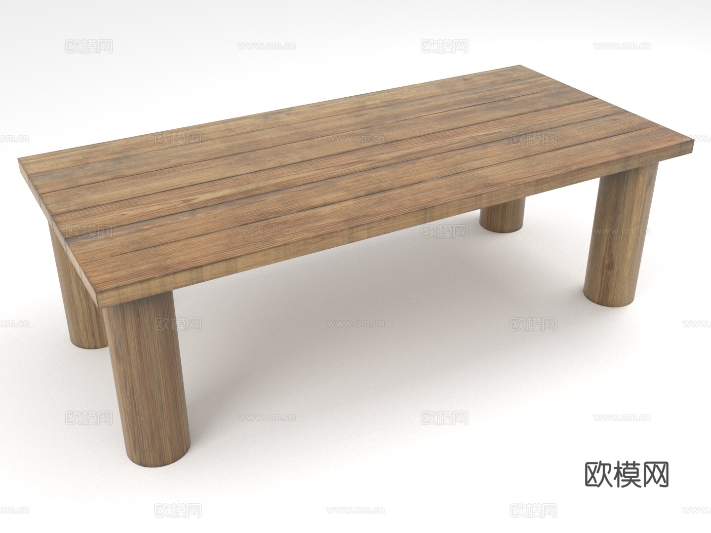 茶几 实木茶几 简约茶几 低矮茶几 客厅家具3d模型
