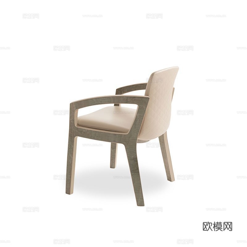 BENTLEY 意式餐椅3d模型下载（渲染图2）