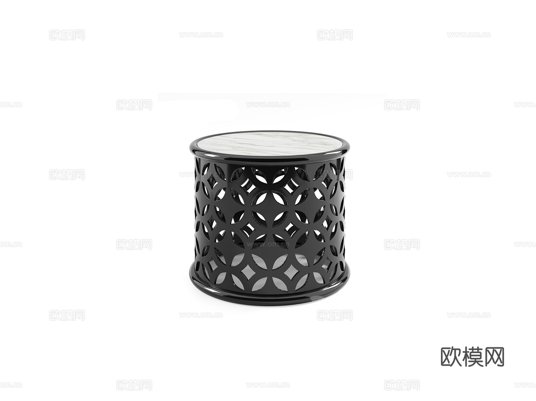 BOCA DOLOBO 意式边几角几3d模型下载（渲染图1）