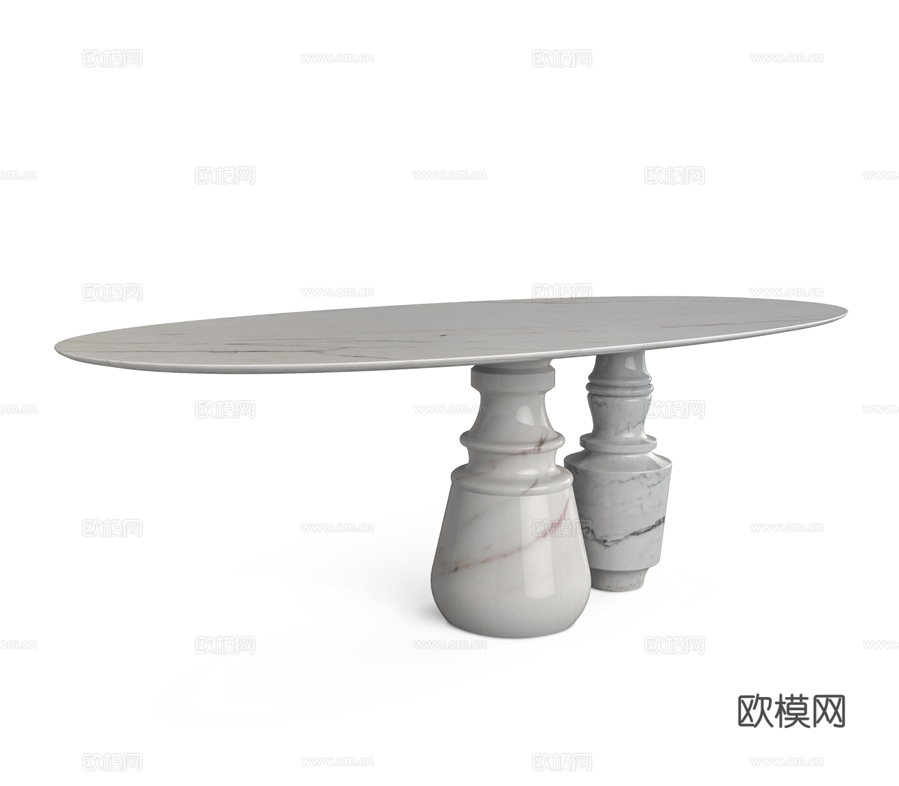 BOCA DOLOBO 意式端景台3d模型下载（渲染图2）