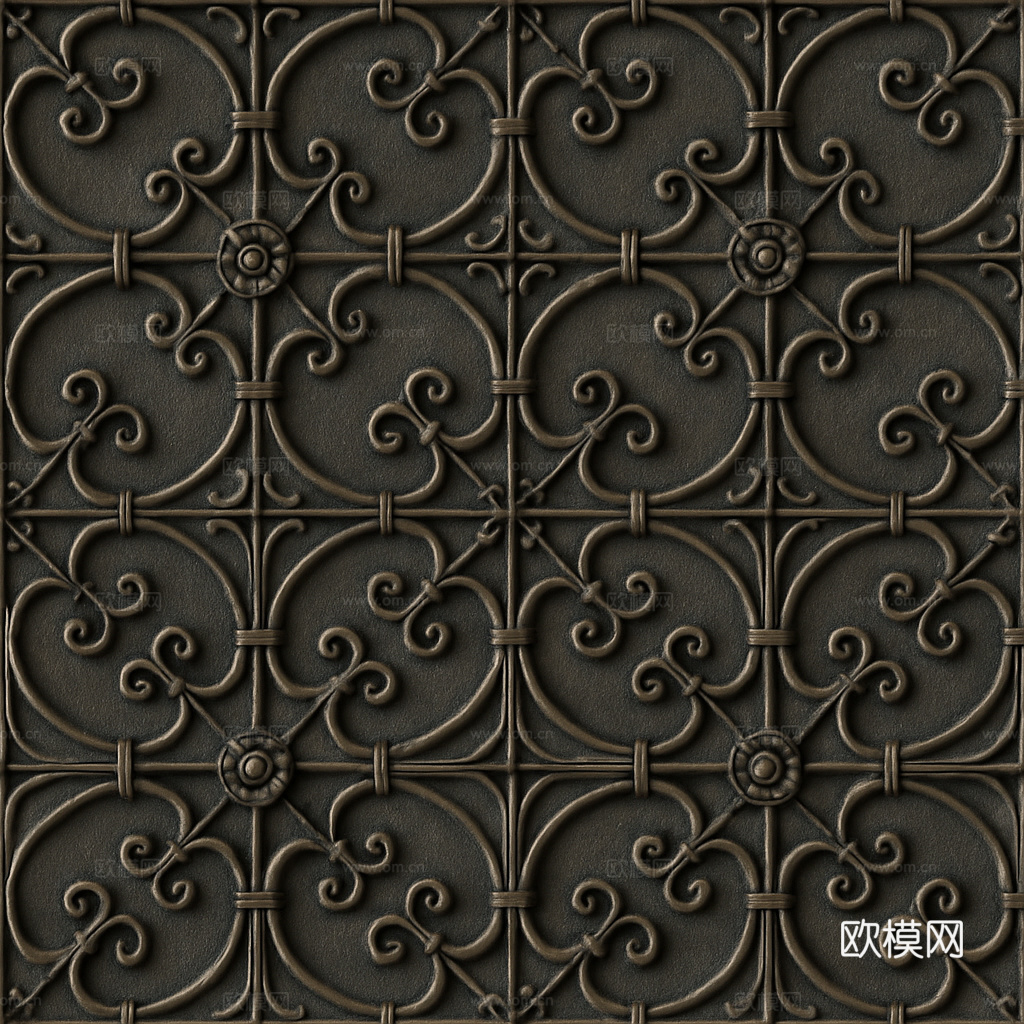 欧式铁艺金属板下载