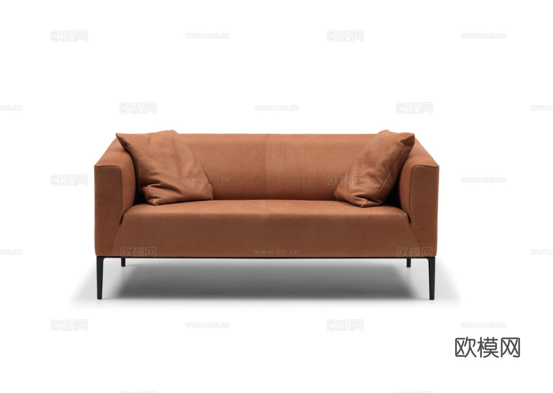 de Sede 双人沙发3d模型下载（渲染图1）