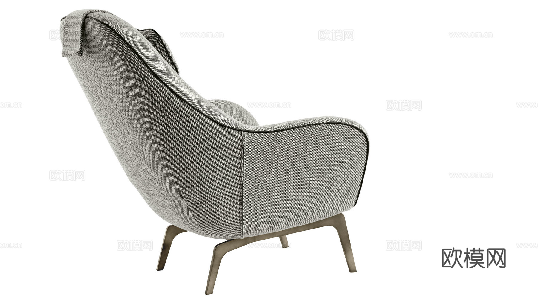 DAYTONA 沙发椅3d模型下载（渲染图2）