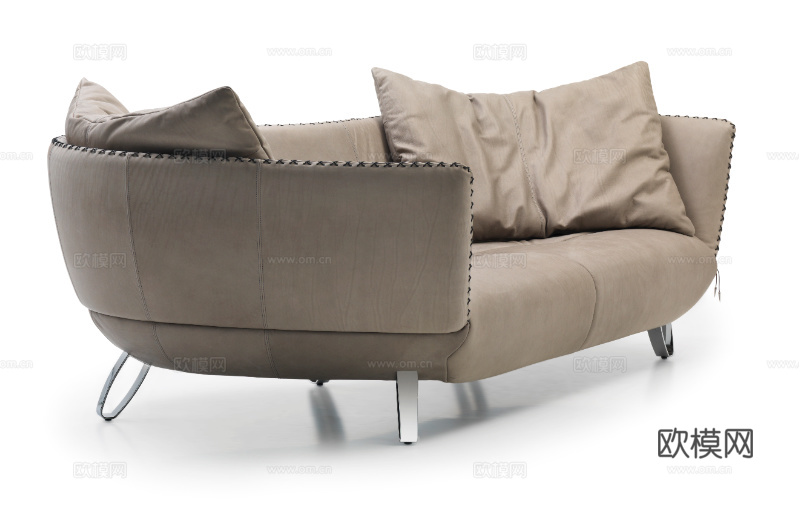 de Sede 双人沙发3d模型下载（渲染图2）