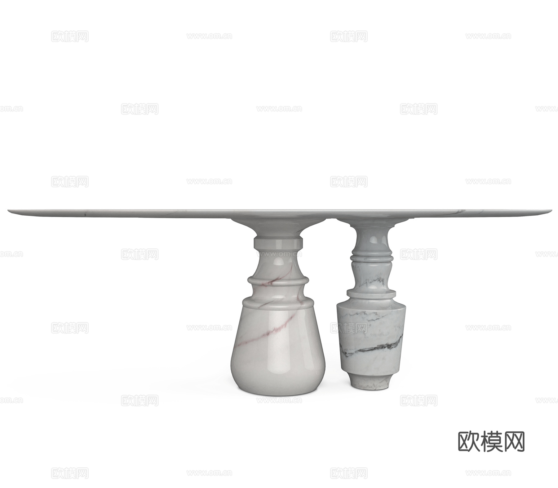 BOCA DOLOBO 意式端景台3d模型下载（渲染图3）