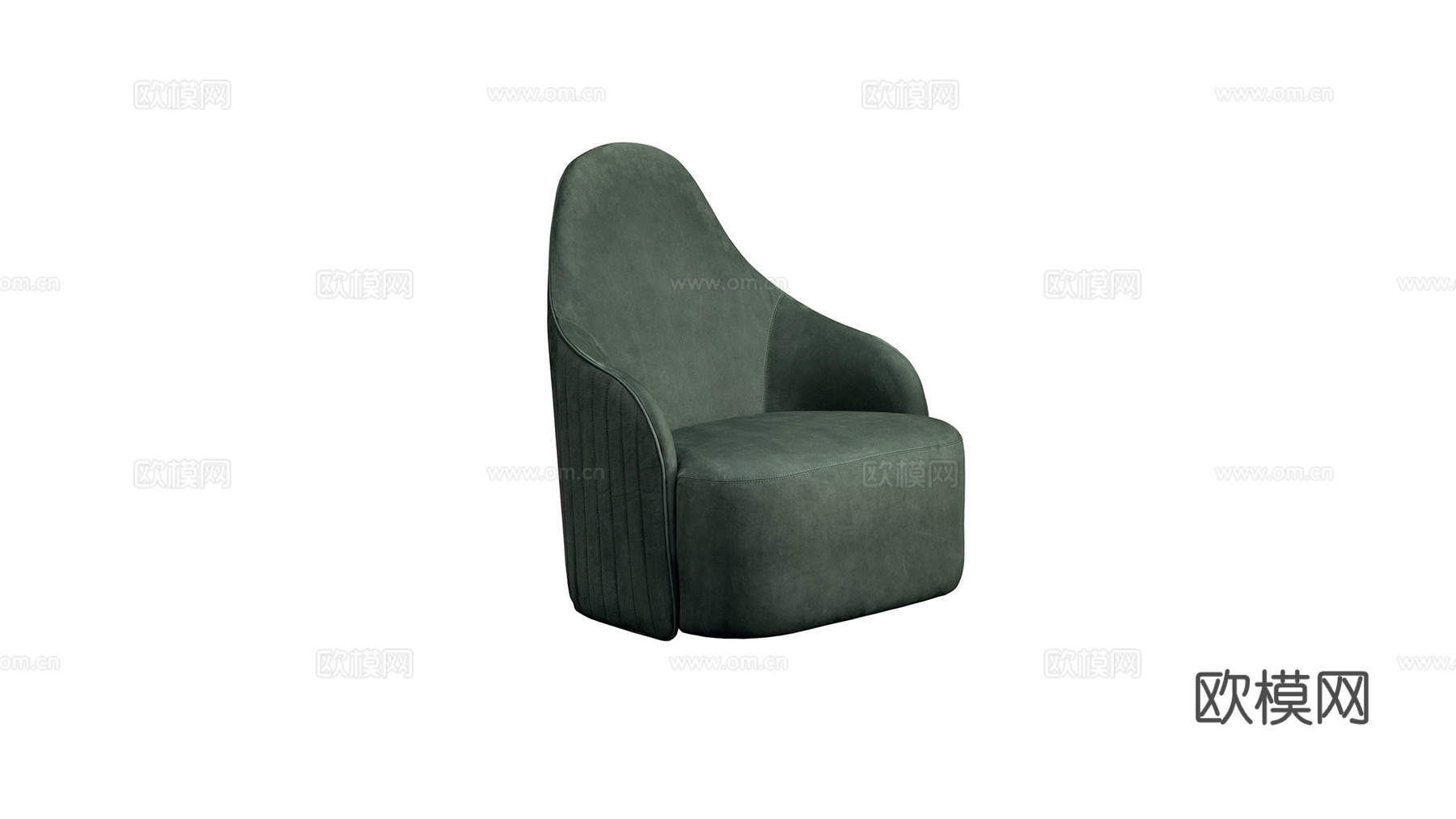 DAYTONA 单人沙发3d模型下载（渲染图1）