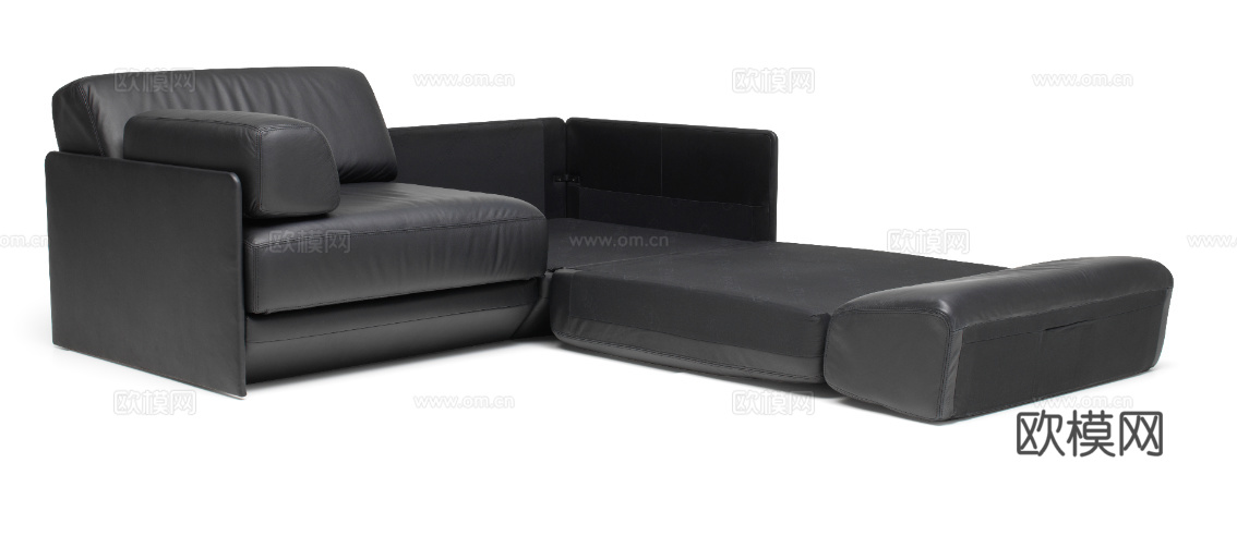 de Sede 双人沙发3d模型下载（渲染图2）