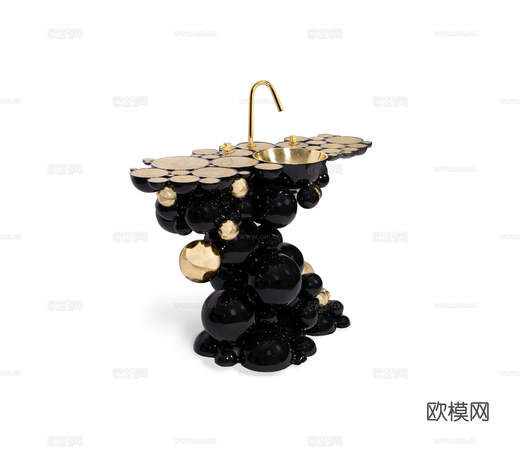 BOCA DOLOBO 意式洗手台3d模型下载（渲染图3）