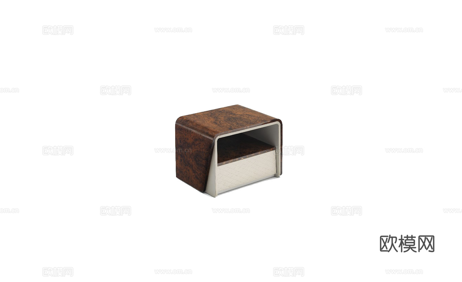 BENTLEY 意式床头柜3d模型下载（渲染图2）