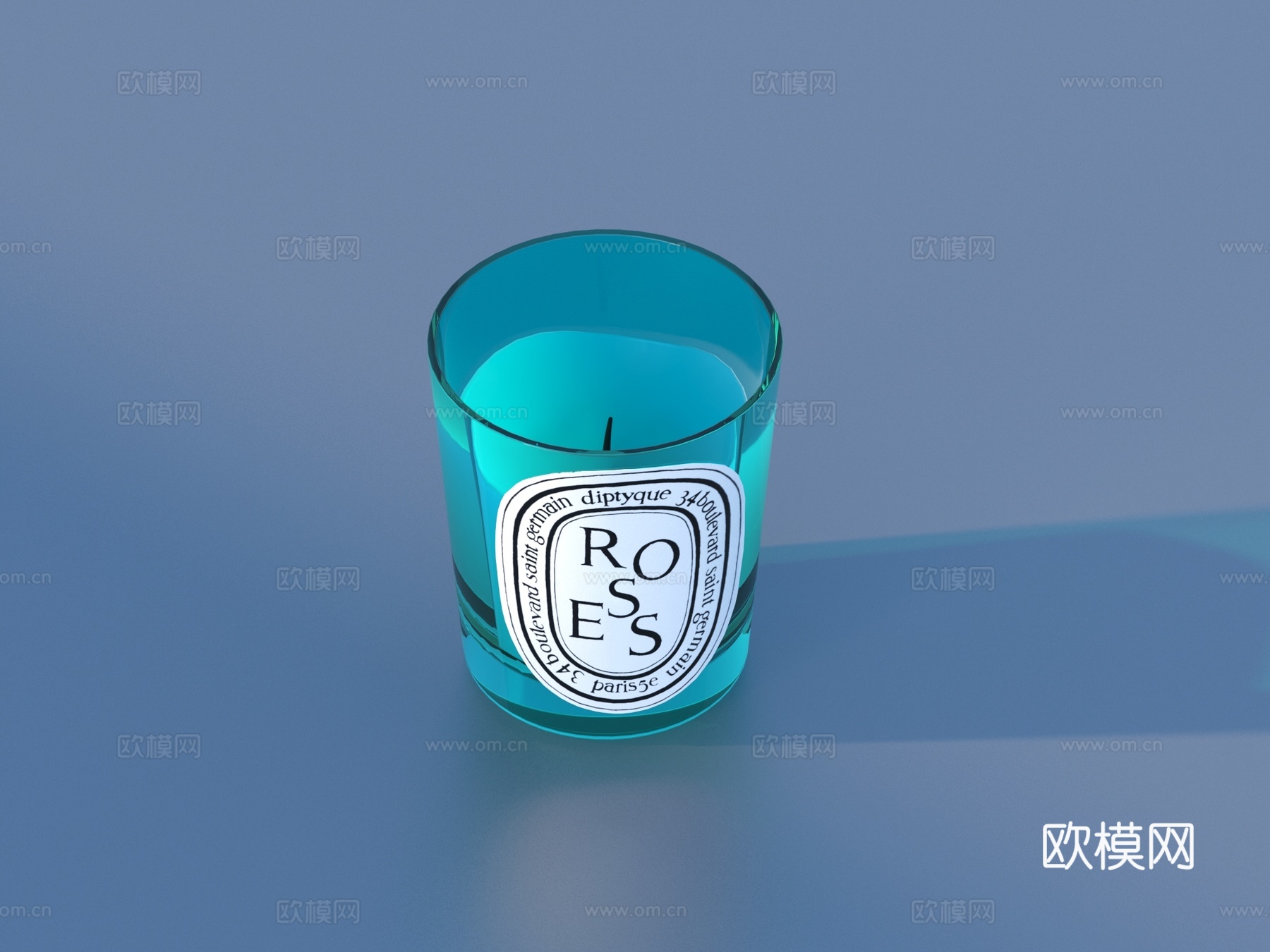 蜡烛 生活用品3d模型