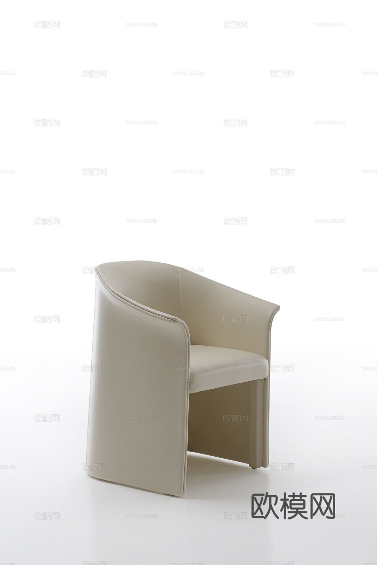 BENTLEY 意式皮革餐椅3d模型下载（渲染图3）