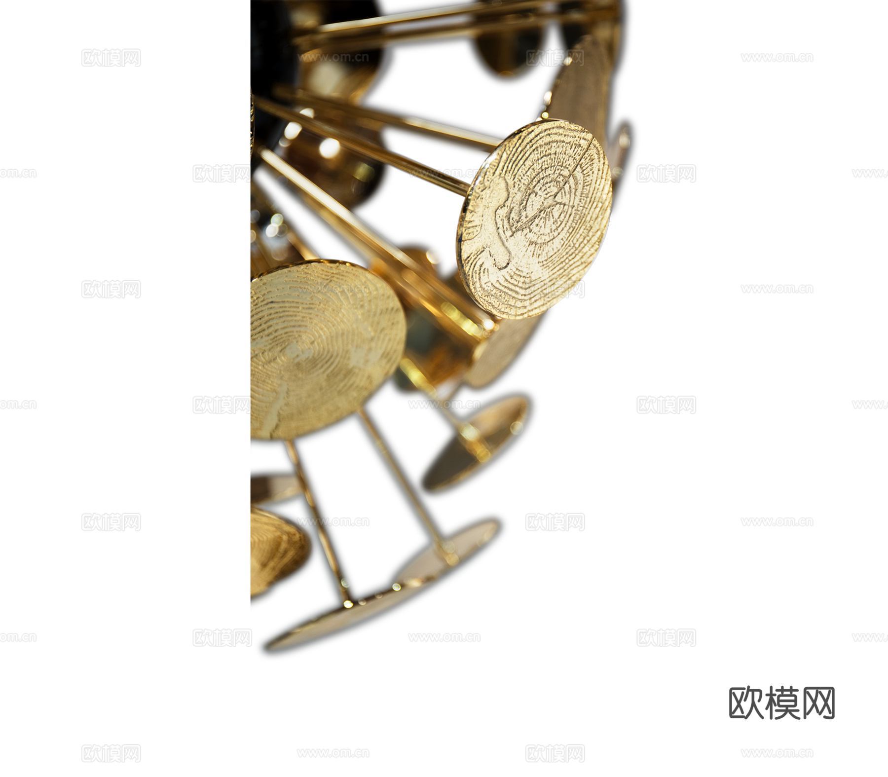 BOCA DOLOBO 意式吊灯3d模型下载（渲染图4）