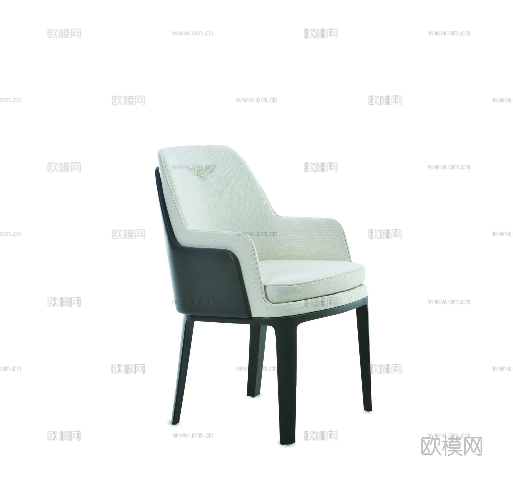 BENTLEY 意式餐椅3d模型下载（渲染图2）