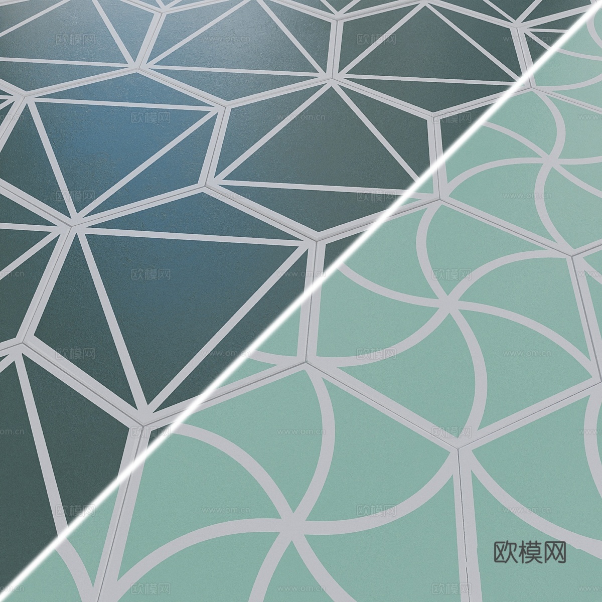 瓷质瓷砖 DNA FANCY 20x23 cm3d模型