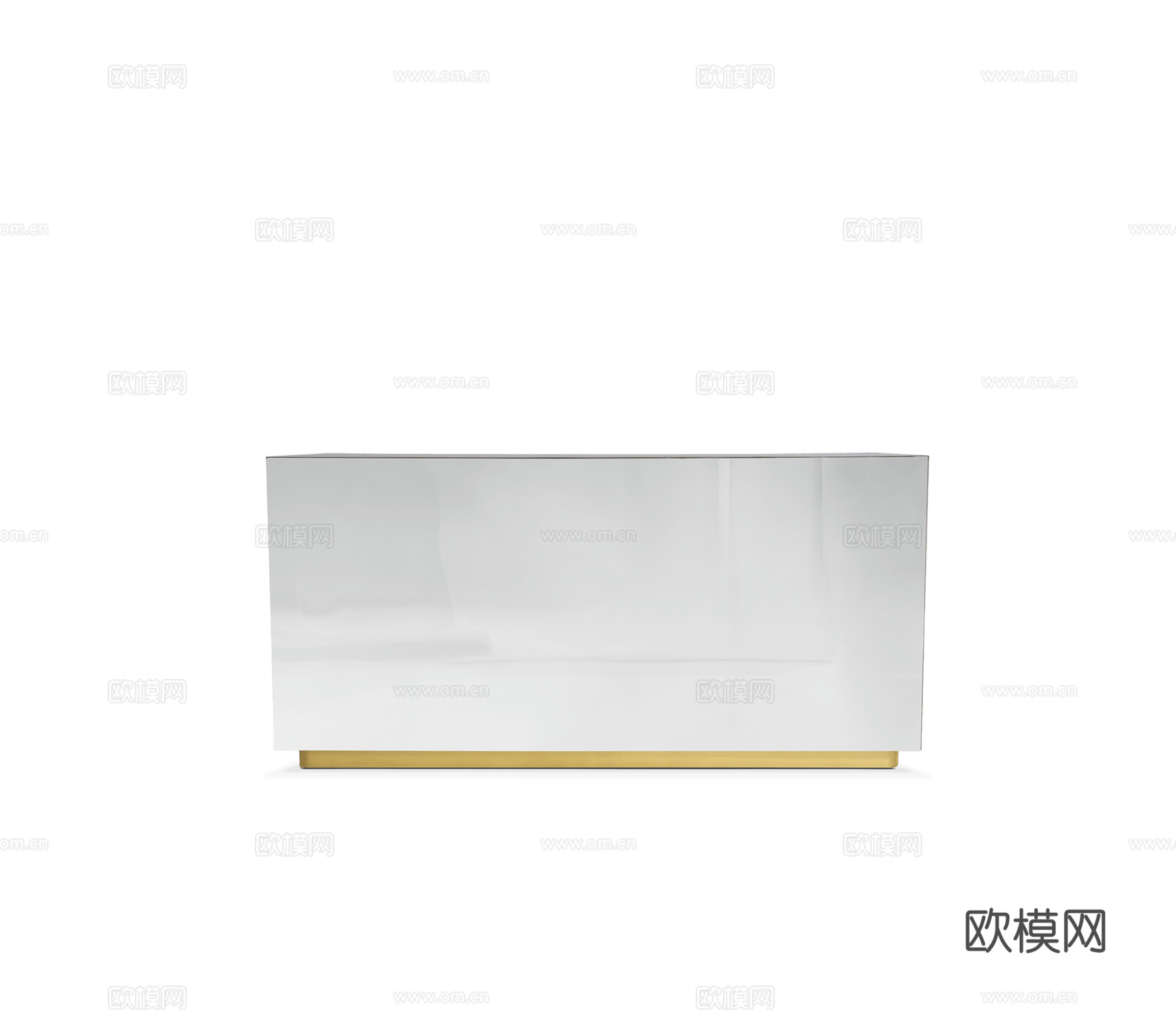 BOCA DOLOBO 意式边柜3d模型下载（渲染图1）