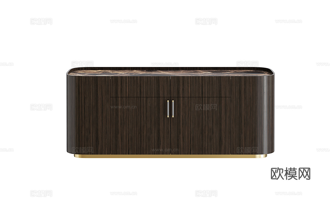 DAYTONA 意式玄关柜3d模型下载（渲染图1）