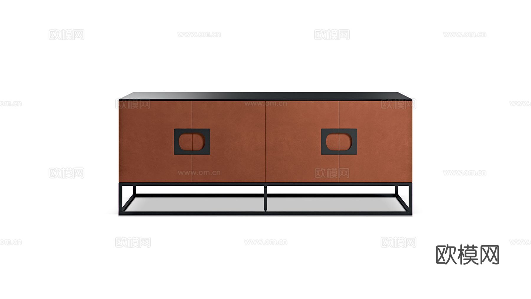 DAYTONA 中古风电视柜3d模型下载（渲染图3）