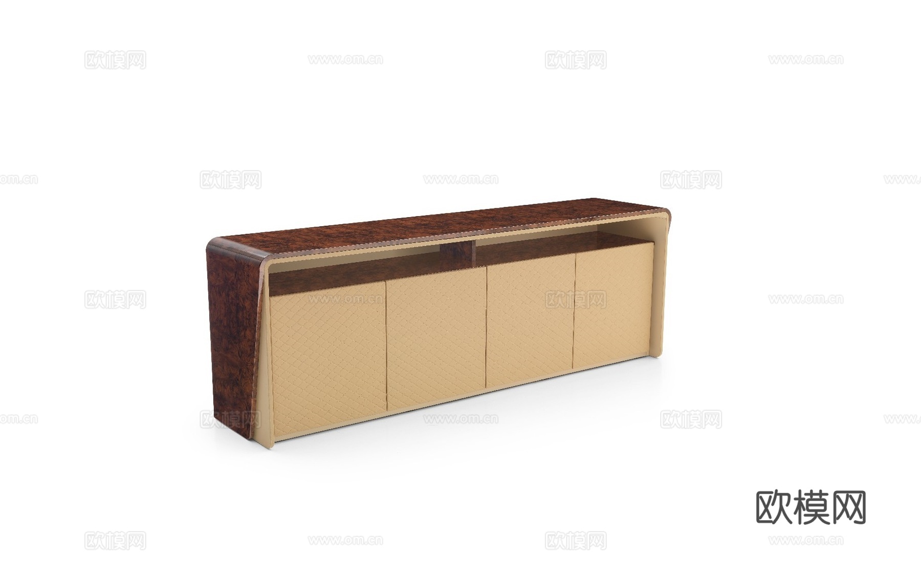 BENTLEY 意式餐边柜3d模型下载（渲染图1）