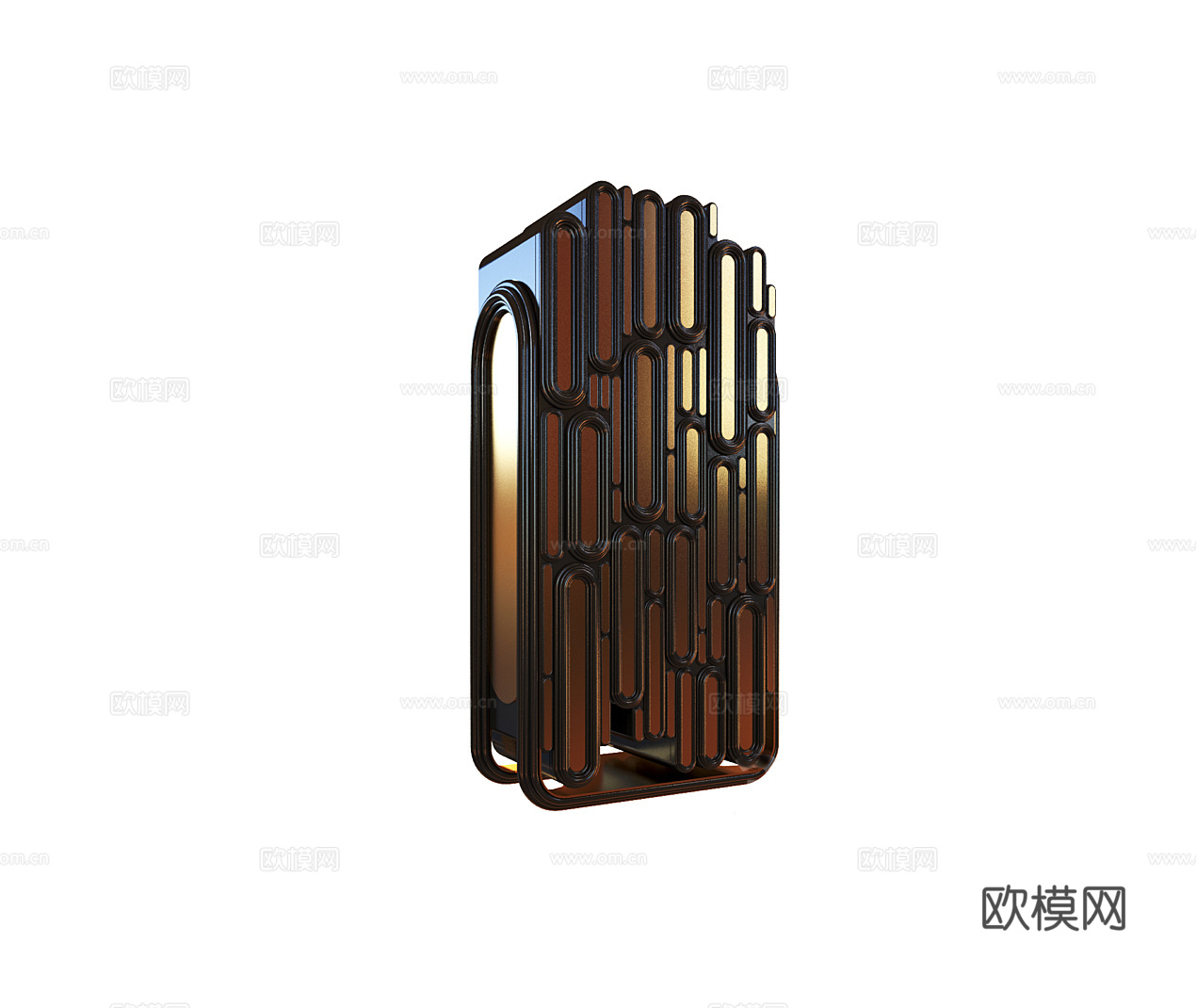 BOCA DOLOBO 意式斗柜 厅柜3d模型下载（渲染图2）