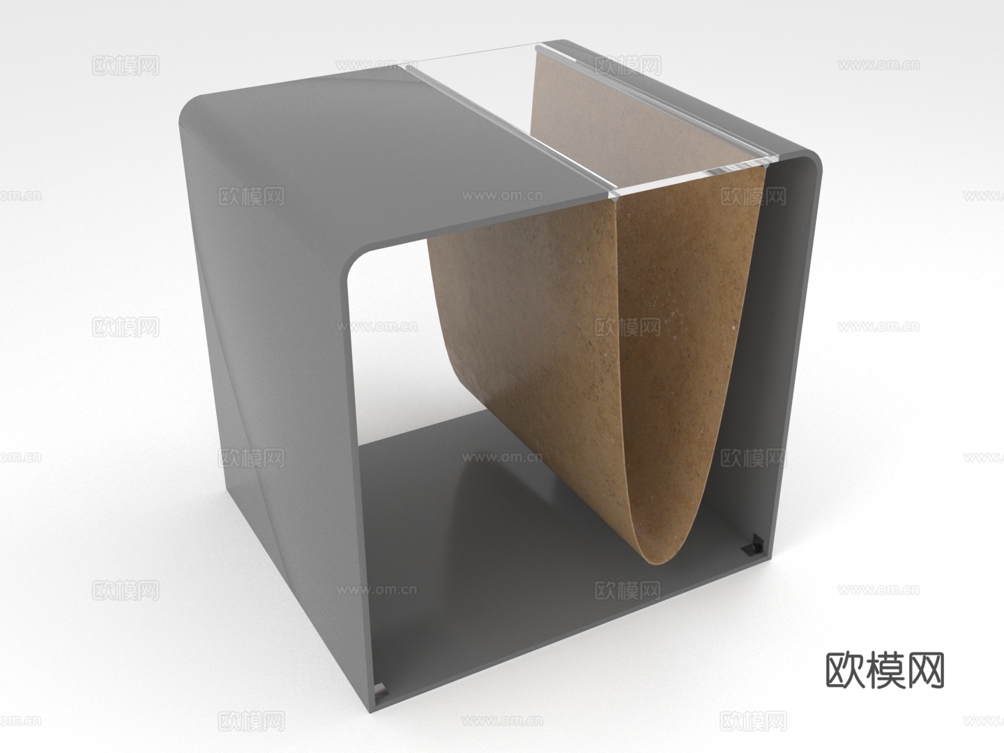 玻璃茶几 现代简约茶几 小桌子 客厅家具3d模型