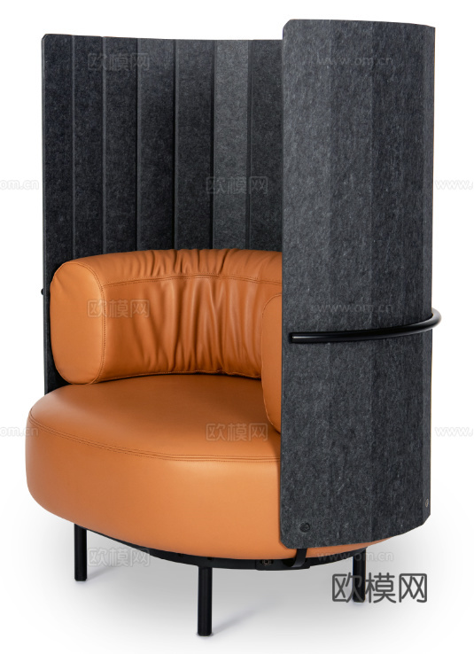 de Sede 高背单人沙发3d模型下载（渲染图2）