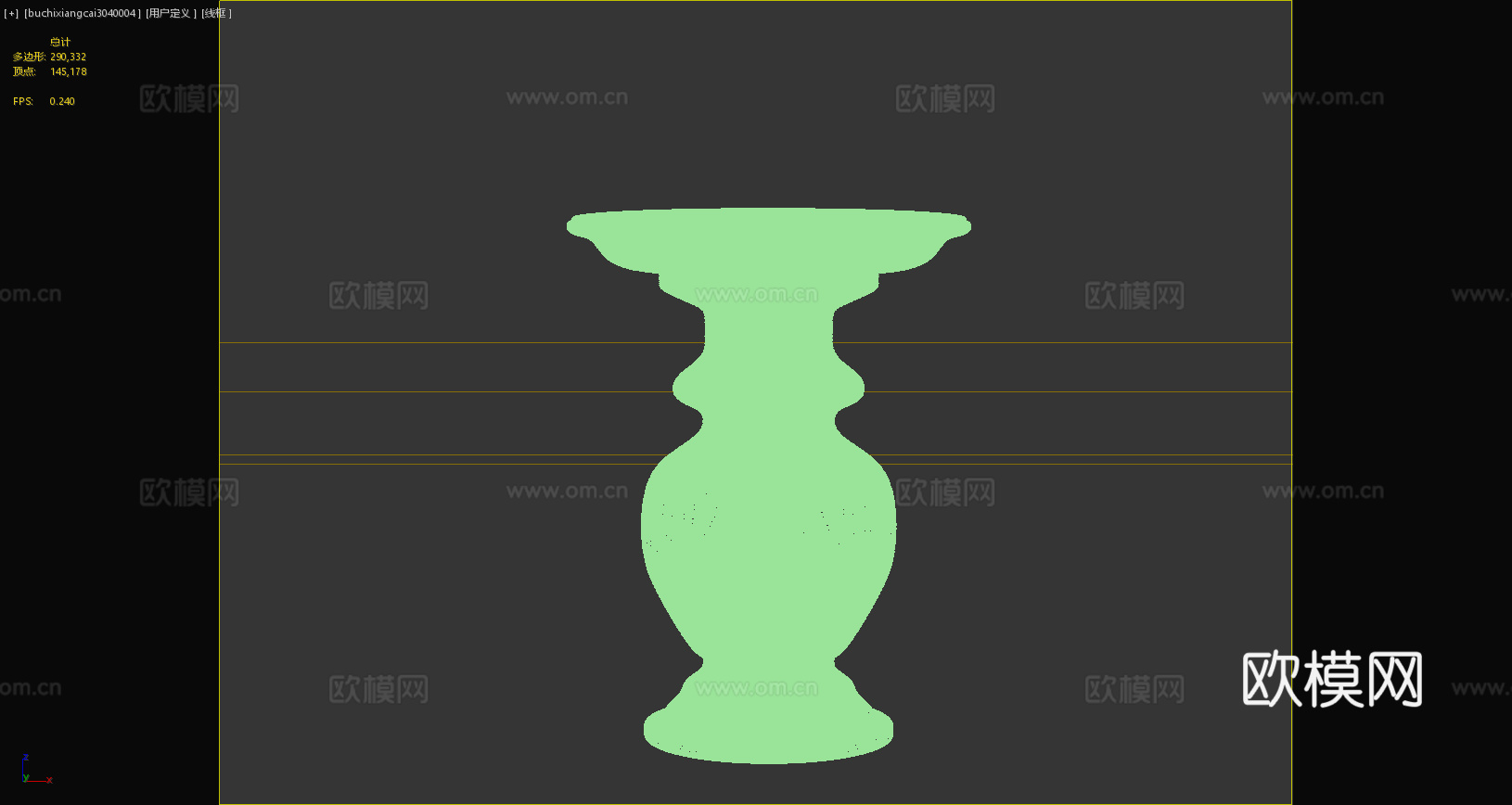 现代边几 角几 圆形角几 圆形边几 金属边几3d模型