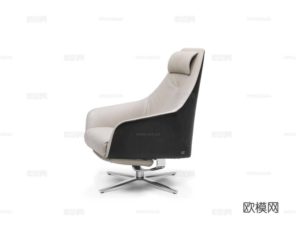 de Sede 老板椅 办公椅3d模型下载（渲染图1）