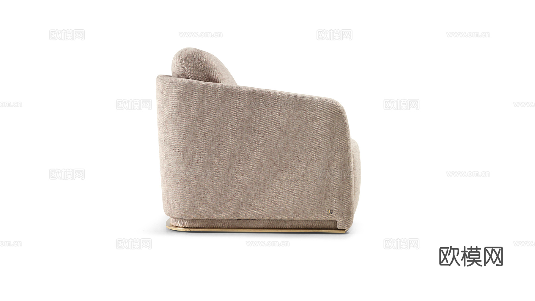 DAYTONA 单人沙发3d模型下载（渲染图3）