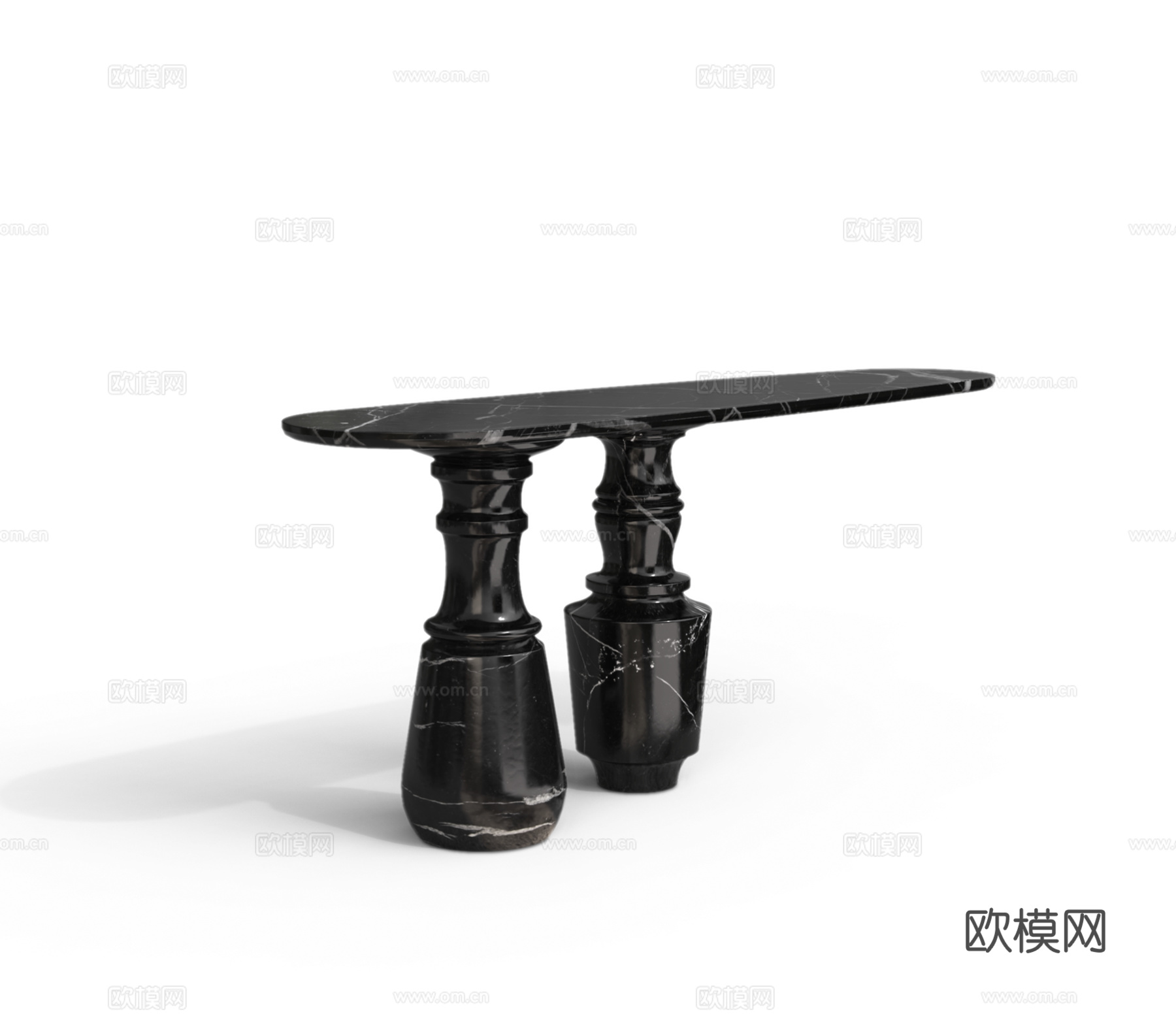 BOCA DOLOBO 意式端景台3d模型下载（渲染图2）