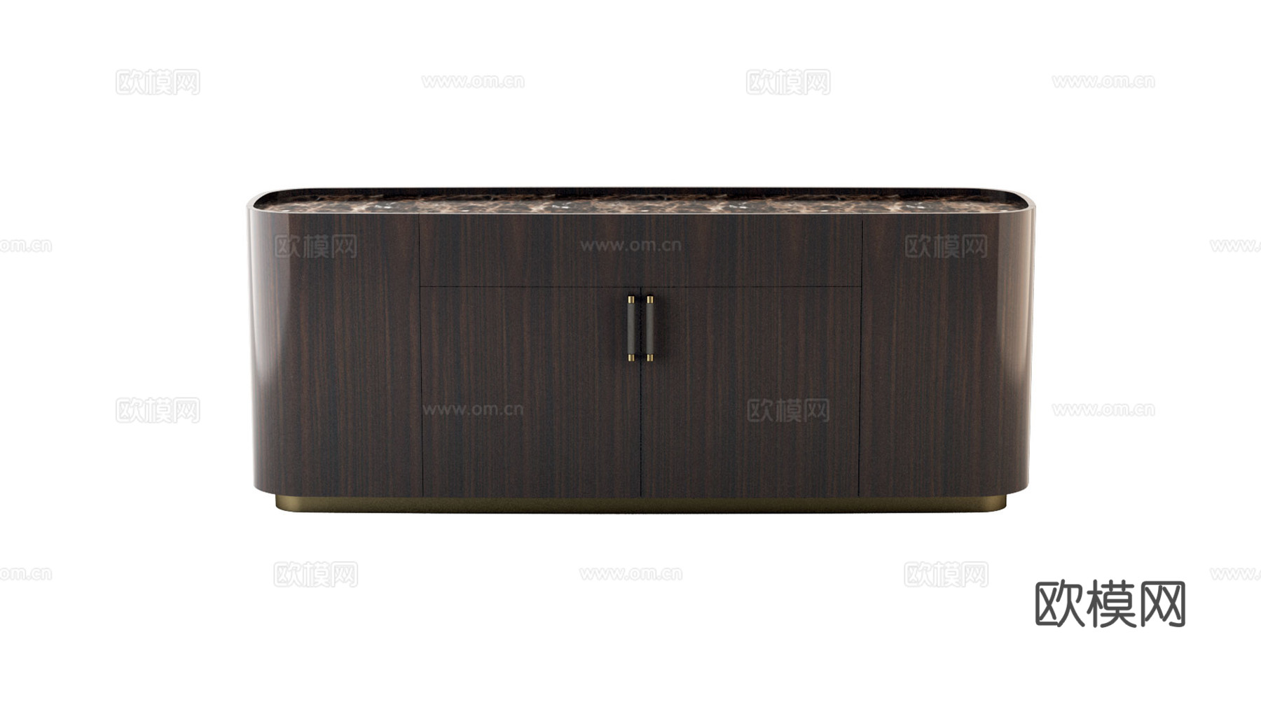 DAYTONA 意式玄关柜3d模型下载（渲染图2）