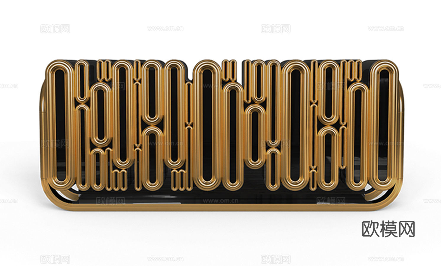 BOCA DOLOBO 意式斗柜边柜3d模型下载（渲染图2）