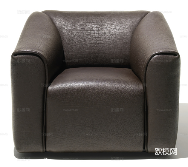 de Sede 单人沙发3d模型下载（渲染图2）