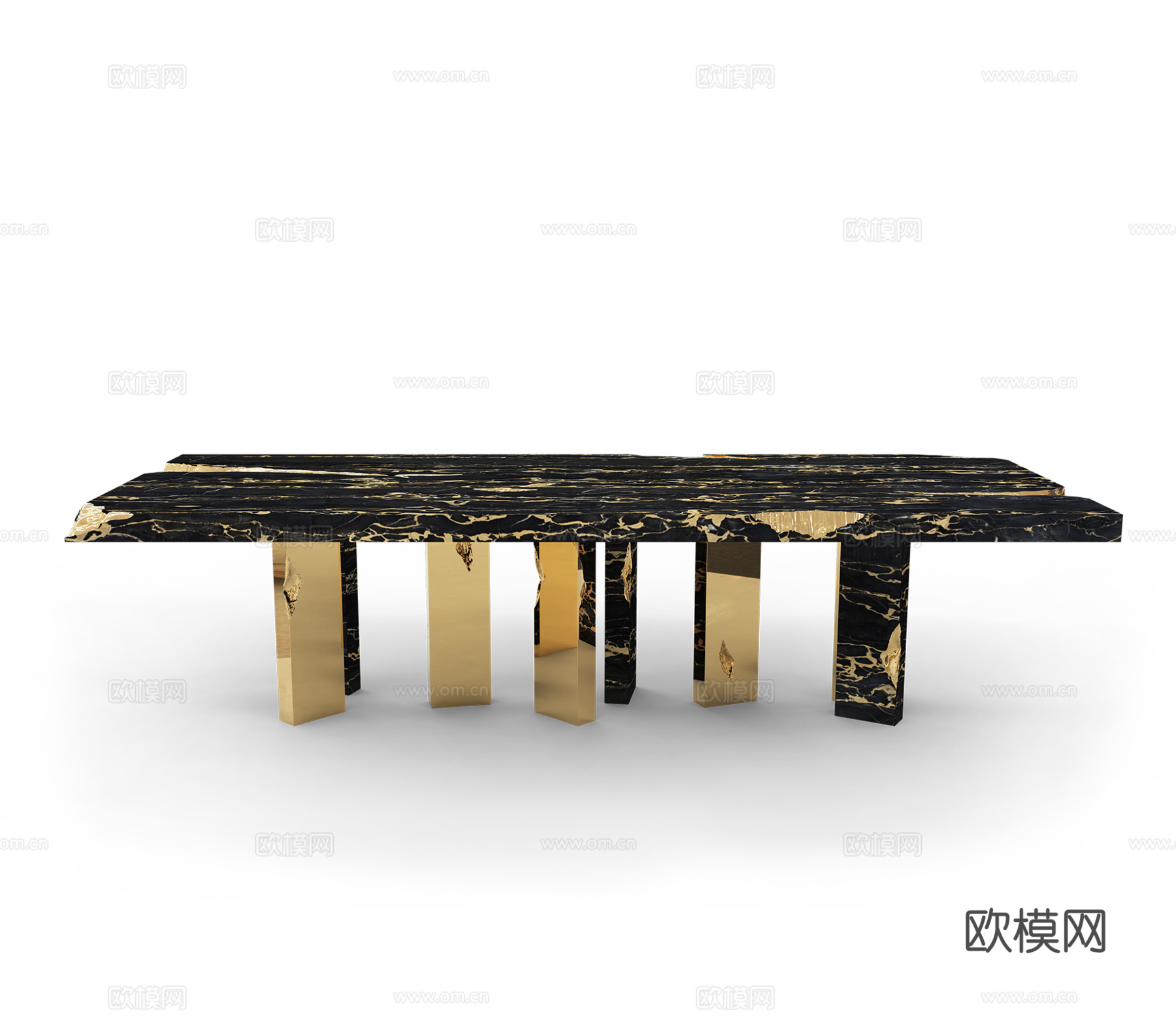 BOCA DOLOBO 意式餐桌3d模型下载（渲染图1）